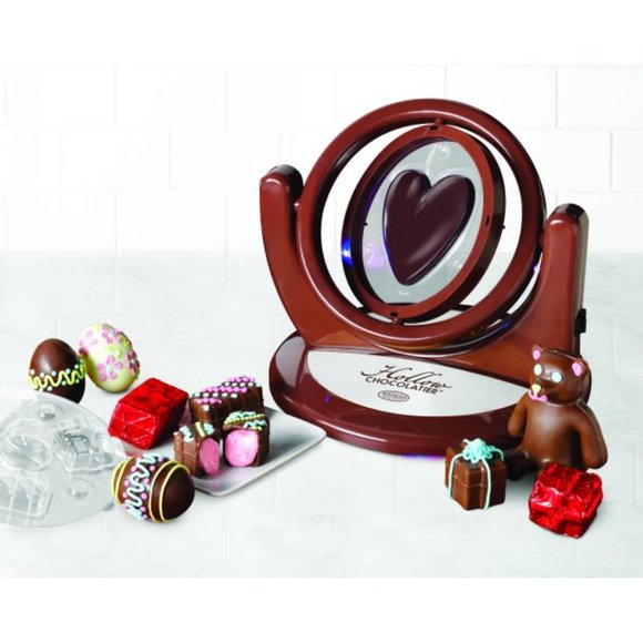 NIB Nostalgia Electrics Holiday Hollow Chocolate Candy Maker - Picture 1 of 11
